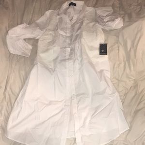 White Shirt Dress